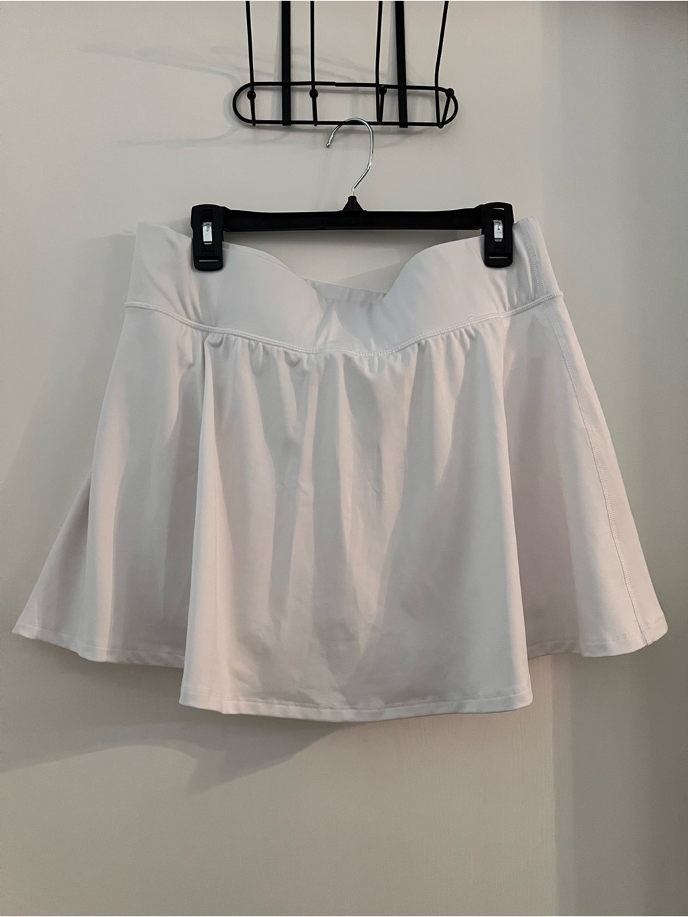 Tek Gear White Tennis Skort XXL Built In Shorts Pleated Skirt - Picture 2 of 4